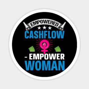 Cashflow Empower Woman Magnet